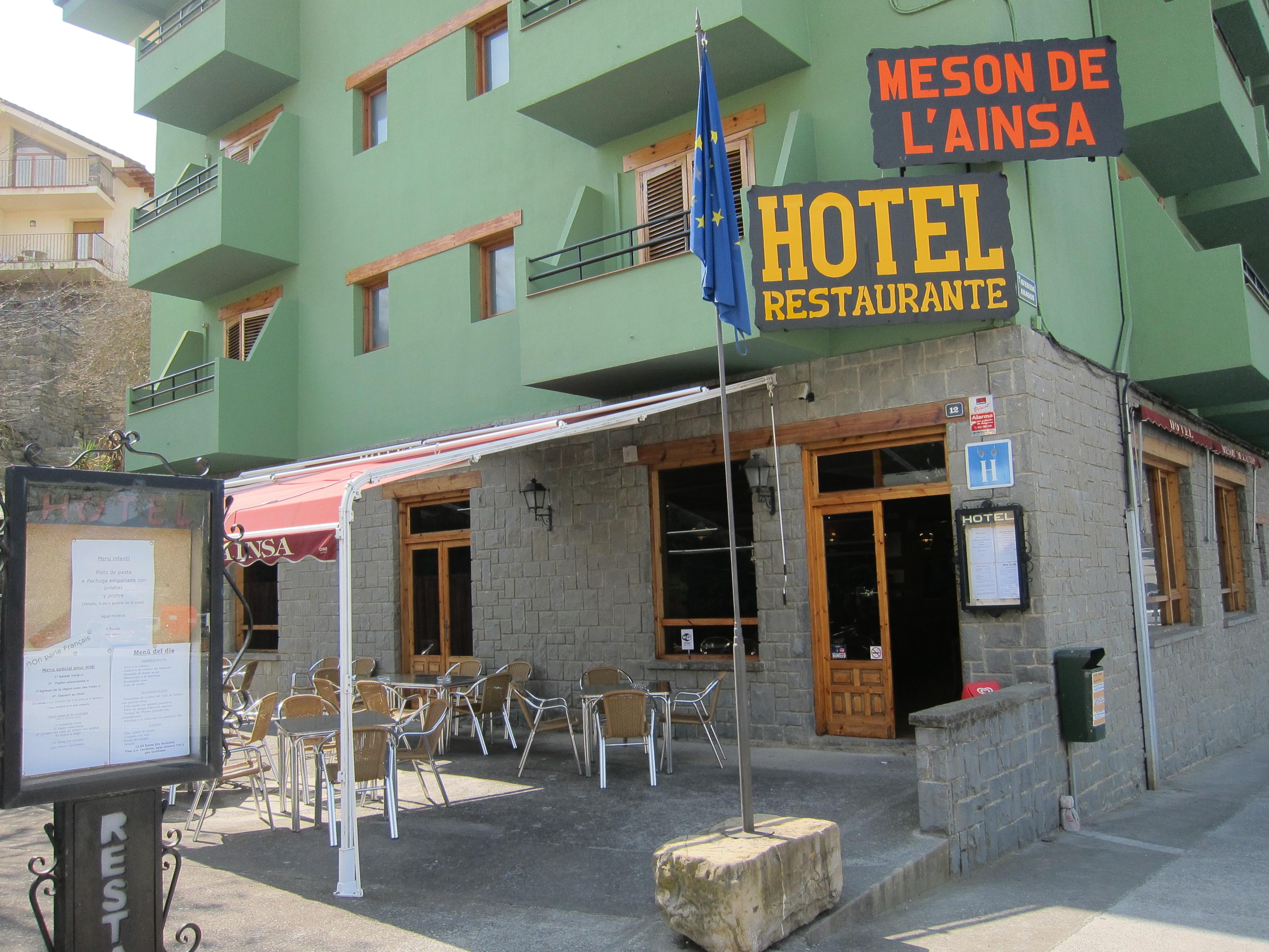 Hotel Meson De L'Aínsa Esterno foto